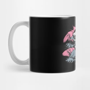 Ghost Retro Style Pink Mug